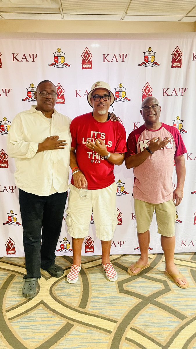 Our PAA Brothers👌🏾♦️👌🏾 REPRESENTING at the 2️⃣0️⃣2️⃣5️⃣ <a href="/kapsi1911/">Kappa Alpha Psi® Fraternity, Inc.</a> #Konklave 💎🌵 in the Desert 🏜️ 
L-R Brothers Leon Worthy; Polemarch Don Hills  &amp; <a href="/SheltonWelch3/">Shelton Welch</a> 
N/P - Bro. Terrence Mullins