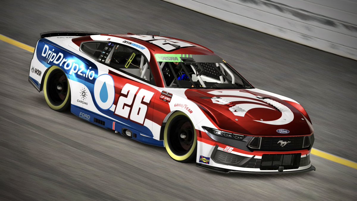 Murphy_eSports's tweet image. This Tuesday, @dsmrekar26 will pilot this beautiful ๐ฅโฌ๏ธ๐ฆ Hydraยฎ/@DripDropz_io๐งFord Mustang in the @ASRAiRacing ๐๐ฎ๐ฉ ๐๐๐ซ๐ข๐๐ฌ #DripDropz200 from Richmond!
๐บ ๐ป๐ฑ - #YouTube @RaceDayiRacing
(youtube.com/@RaceDayiRacing)
โฐ - 9PM EST