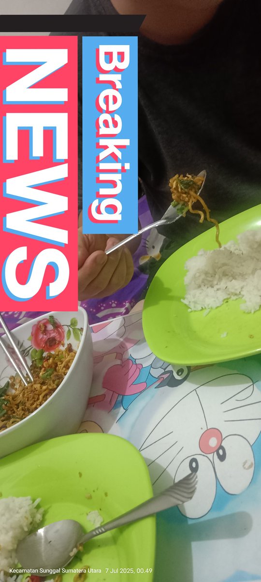 Tiba tiba doi laper minta dimasakin mie sed*p dan harus ditemani makan