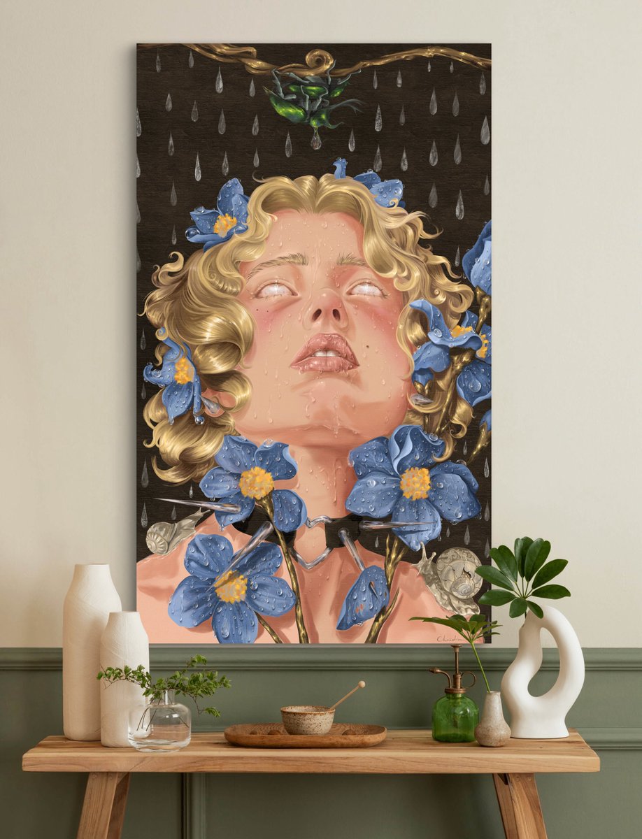 hi I’m Si Si and this is the art I create