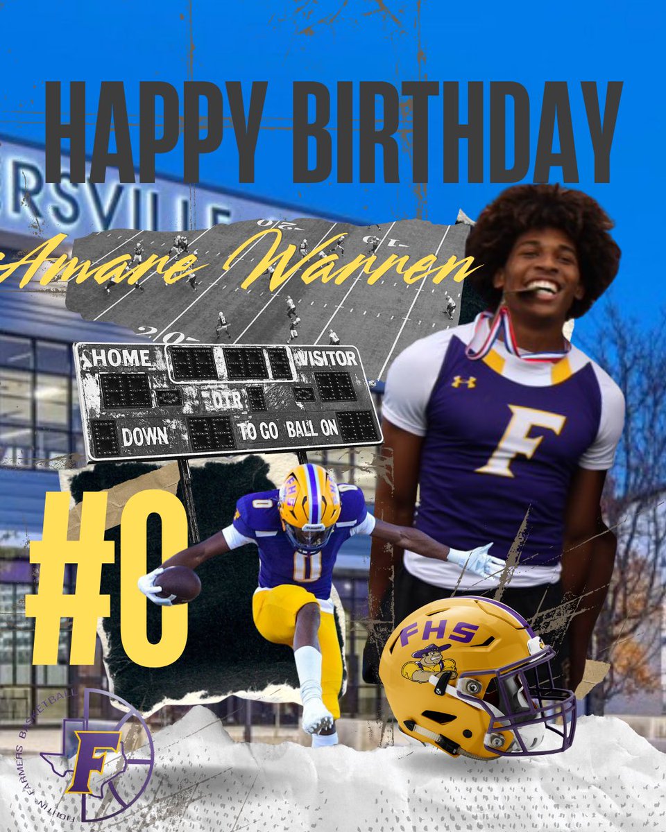 Farmersville Basketball🏀 (@farmersfhsbball) on Twitter photo Big S/O to one of our
multi-sport athletes.. THE AMARE WARREN!!! Happy Birthday!!!!!
🏈🏀🏃🏾
<a href="/amare450/">Amare warren</a> Big S/O to one of our
multi-sport athletes.. THE AMARE WARREN!!! Happy Birthday!!!!!
🏈🏀🏃🏾
<a href="/amare450/">Amare warren</a>