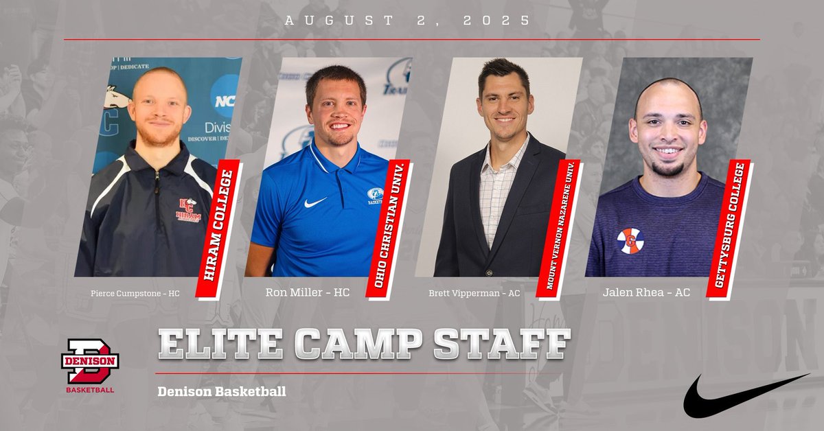 August 2nd Elite Camp STAFF ANNOUNCEMENT 📢 

We are looking to end the summer with a BANG and make this camp our best yet 🔥

9-12 grade boys are eligible to sign up. Do it NOW ✅ 

Offers from our program have already gone out from the June 1st camp… who will be next 👀🤝
