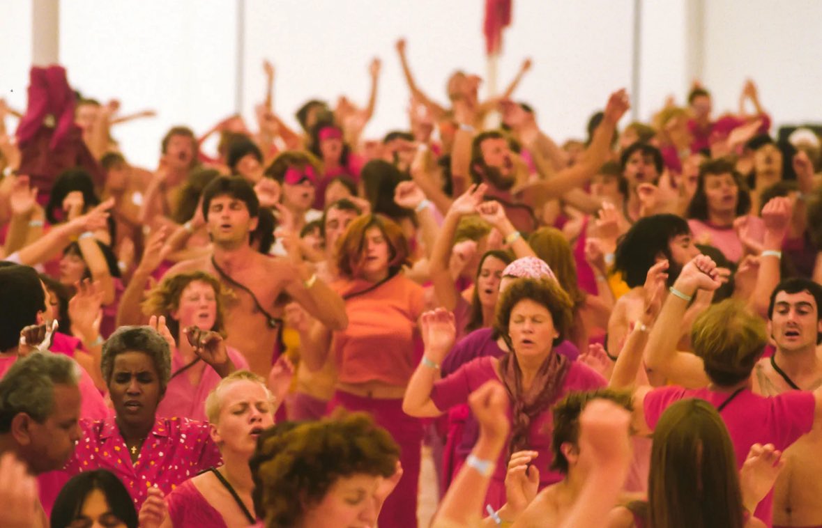 ilych89741's tweet image. post-nostalgic wasteland
Rajneesh Please!
@TheUrMillennial and I discuss Wild Wild Country, the politics of the Rajneeshees, the accuracy of calling them a "cult", Western fascination with Eastern religion, and the boomers.
Available on SoundCloud, Spotify and iTunes