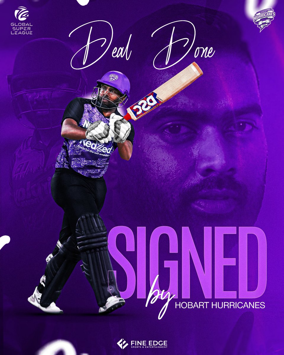 DEAL DONE: <a href="/BhanukaRajapak3/">Bhanuka Rajapaksa</a> signs with @hobarthurricanes for the GSL 🌏 🇦🇺