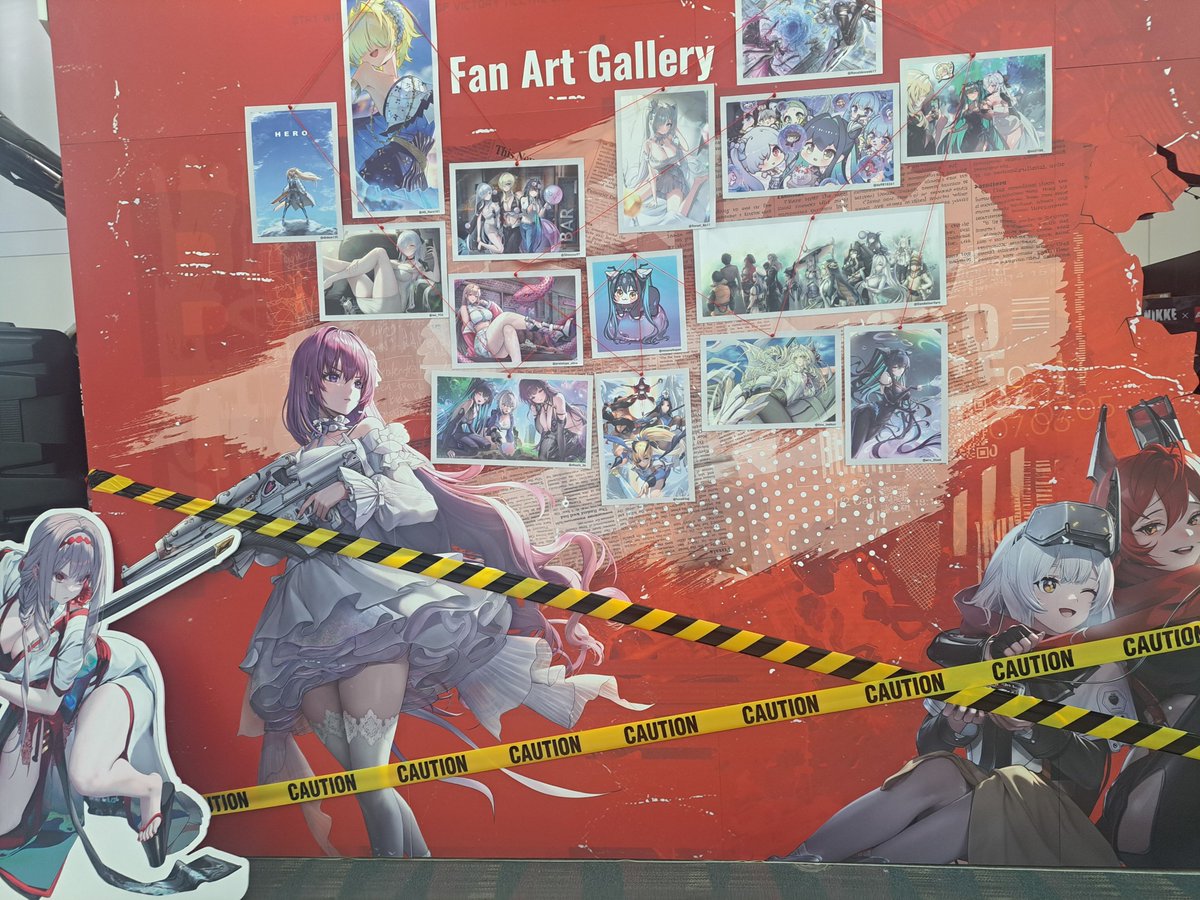 bboysonicx's tweet photo. Last day at AX but glad I got to check out the Nikke booth finally!
#Nikke #AX20 https://t.co/EVJec5rzo1