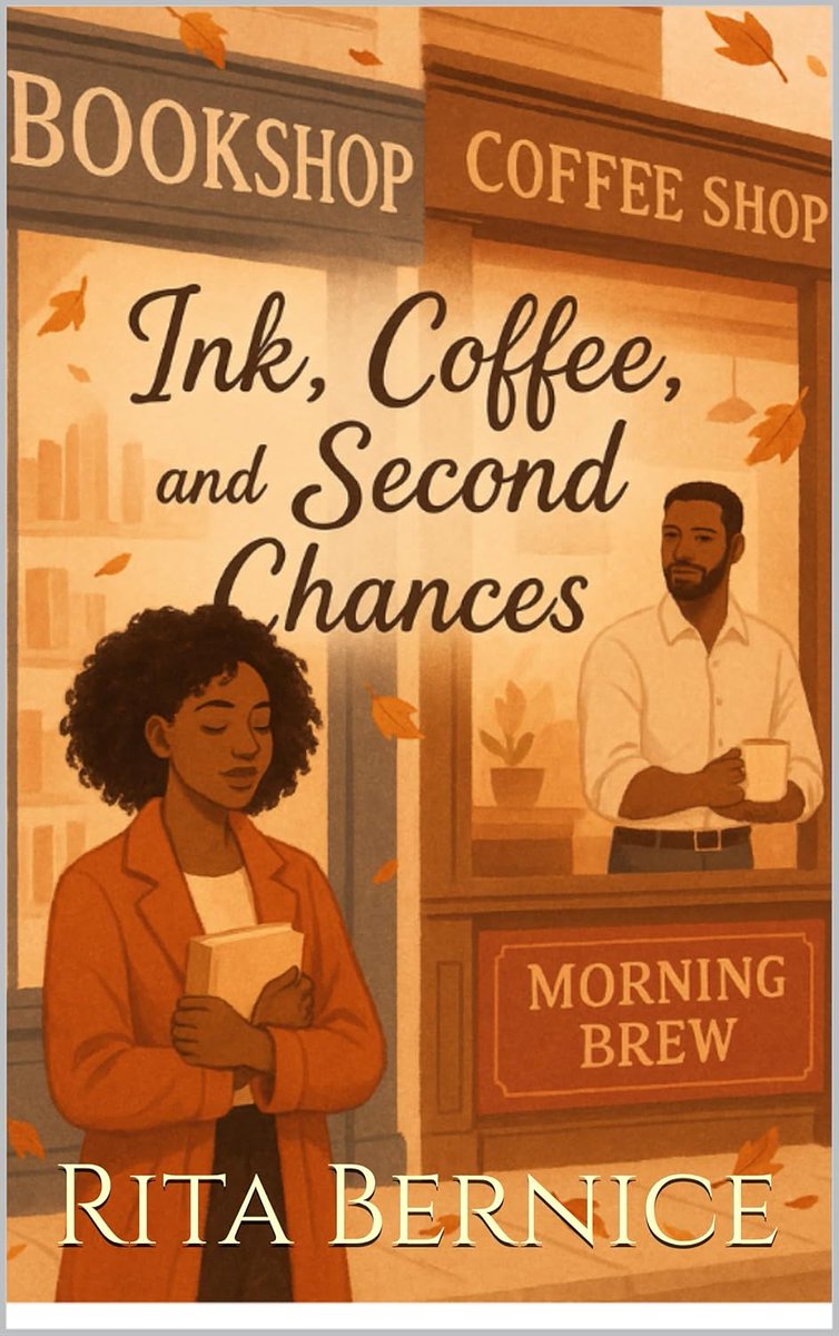 #NewRelease Ink, Coffee, and Second Chances by Rita Bernice amzn.to/45HigXw #BlackRomance #GHYR