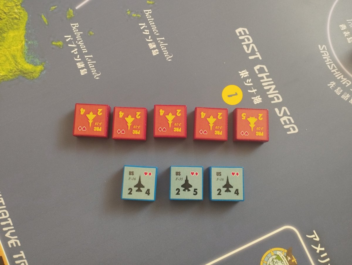 BambotPiotr's tweet image. A bit of practice in Taiwan 202X. This game is both cunning and very brutal. Clauswitz's comparison of war to a card game takes on an almost literal meaning here. The issue of Taiwan, i.e. how great and multidimensional challenge of defending the island is, game shows nicely.
