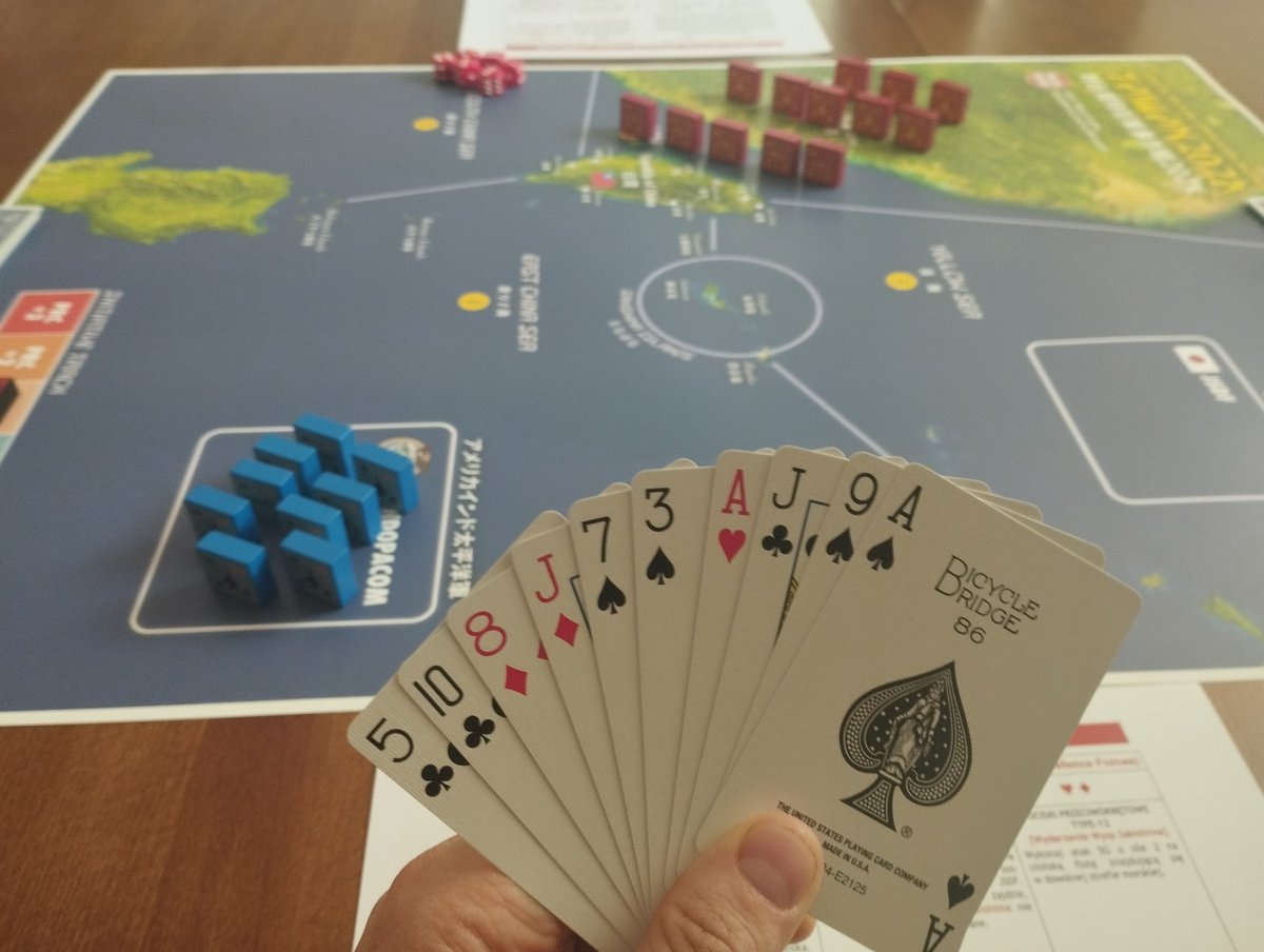 BambotPiotr's tweet image. A bit of practice in Taiwan 202X. This game is both cunning and very brutal. Clauswitz's comparison of war to a card game takes on an almost literal meaning here. The issue of Taiwan, i.e. how great and multidimensional challenge of defending the island is, game shows nicely.