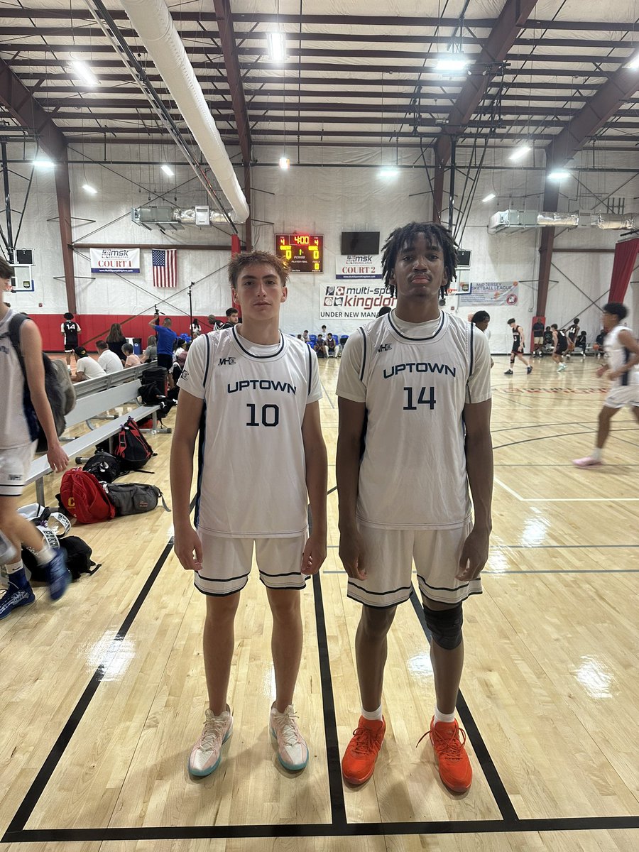 Shane O’Brien ‘26- Wing with good size that can really catch and shoot with range on the move and stationary. 

Jon Roberts ‘26- Athletic big with a high motor. Big time shot blocker and finisher around the rim that can drive it also. Runs the floor hard and dominates glass too.