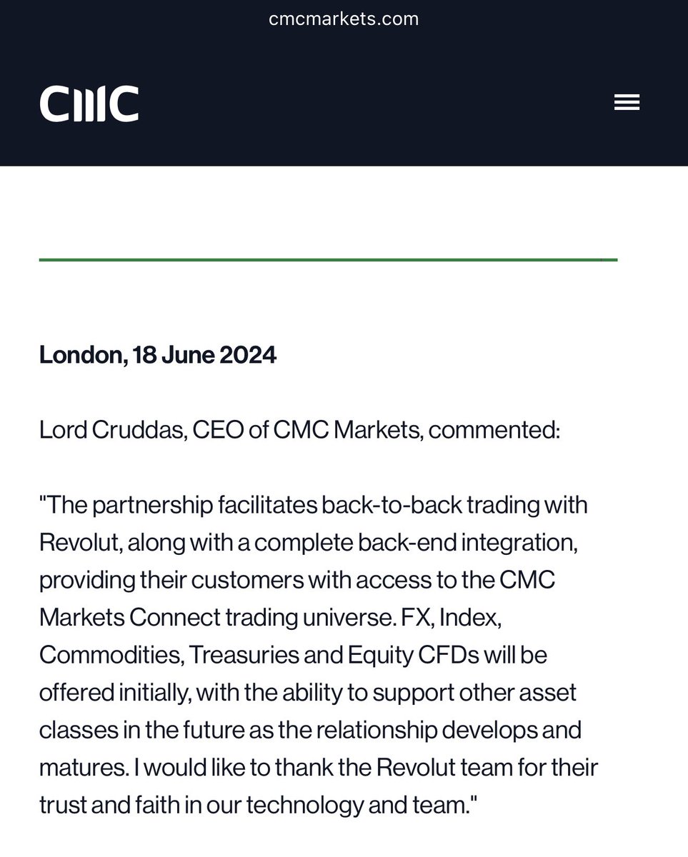 Danbryannnn's tweet image. Could we connect the dots here and have 3 super powers? Strike X - CMC markets and Revolut 👀 $strx #cmcmarkets #revolut