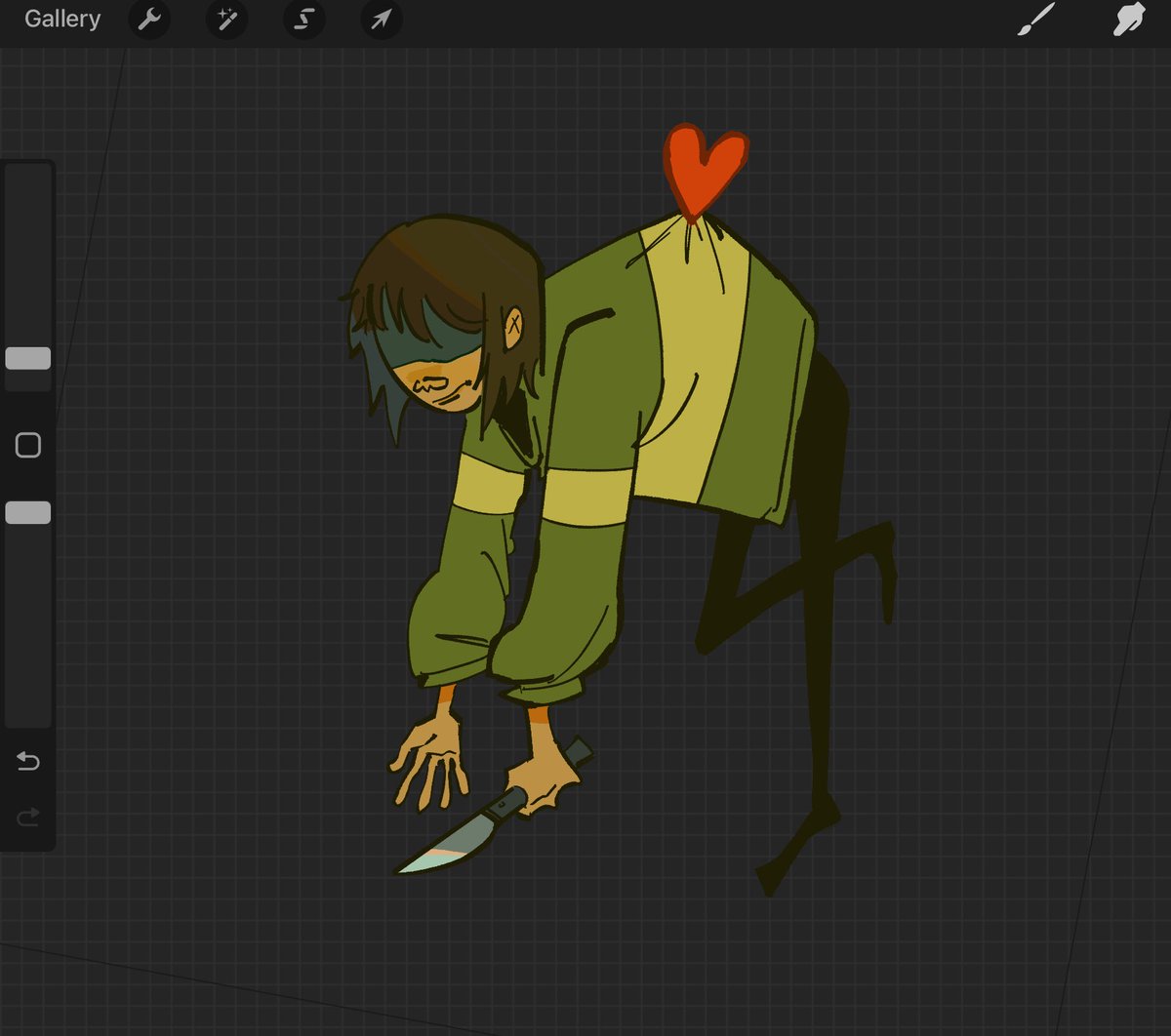 seefasterdraws's tweet image. kis 
#deltarune