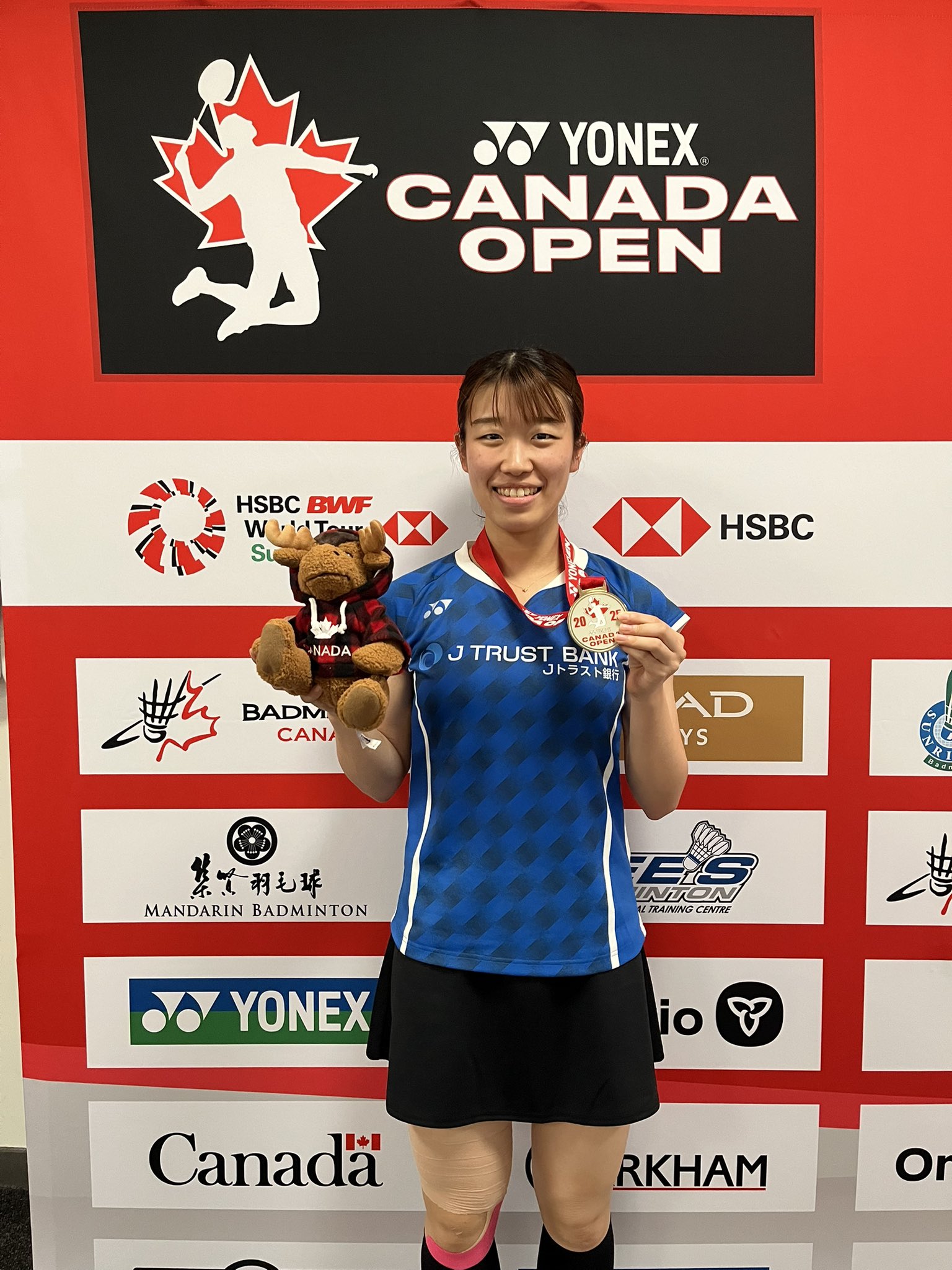 ACT西京バドミントンタオル act saikyo バドミントン選手サイン 田口真彩選手付き タオル