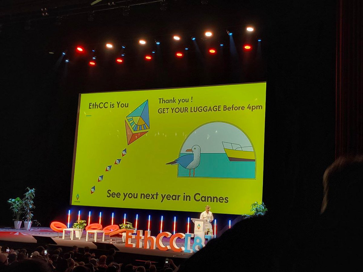 Davide (@openbitlab) on Twitter photo . <a href="/EthCC/">EthCC - Ethereum Community Conference</a> delivered valuable insights, and here are some takeaways:
- Some talks lacked depth, but others were genuinely inspiring
- Cannes is a solid choice: seaside vibes & most side events near the main venue
- Tons of stablecoin & RWA projects. DeFi still leads the narrative
- . <a href="/EthCC/">EthCC - Ethereum Community Conference</a> delivered valuable insights, and here are some takeaways:
- Some talks lacked depth, but others were genuinely inspiring
- Cannes is a solid choice: seaside vibes & most side events near the main venue
- Tons of stablecoin & RWA projects. DeFi still leads the narrative
-
