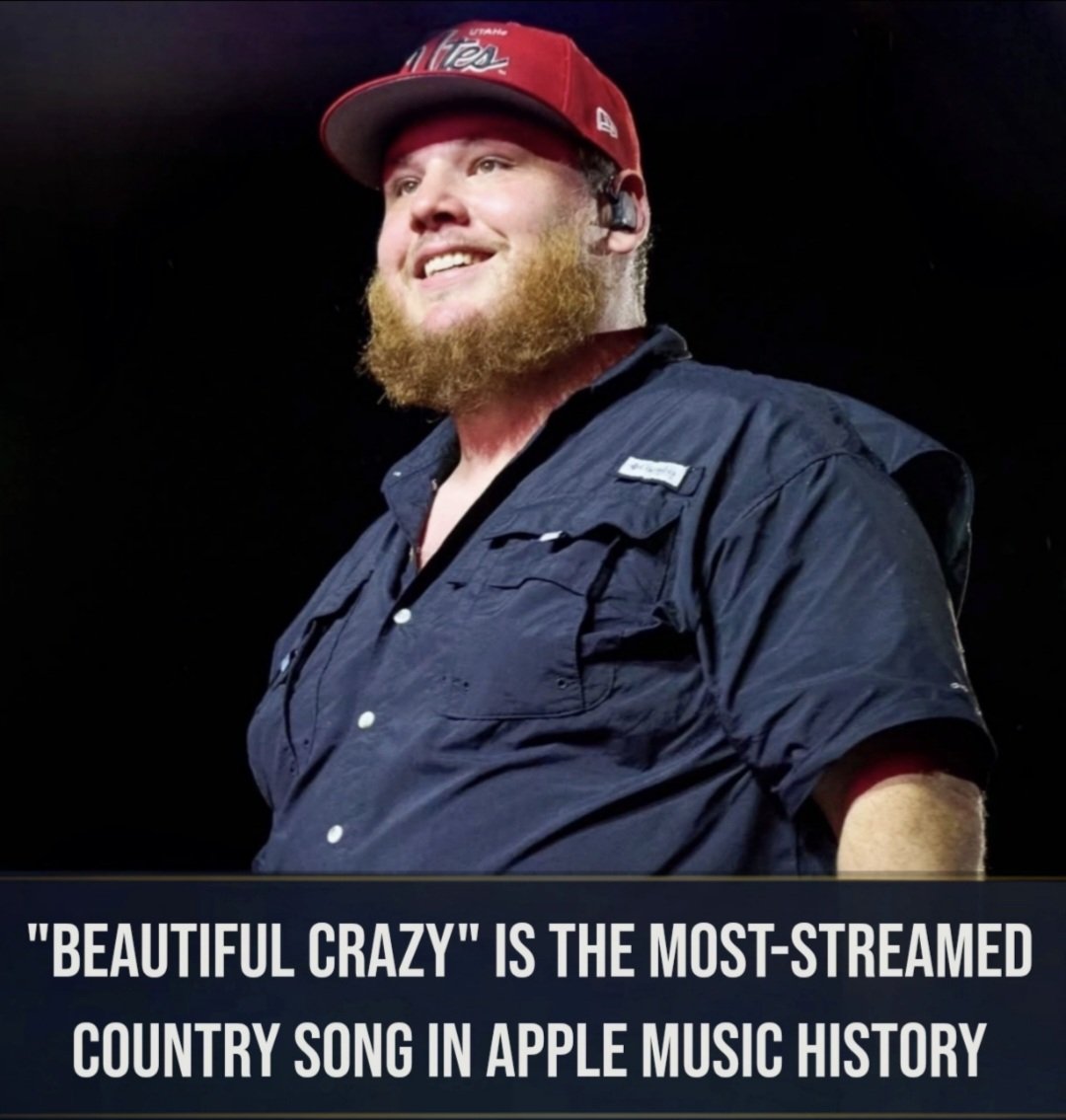 American Country Music Chatter (@acmc_country) on Twitter photo "Beautiful Crazy" by <a href="/lukecombs/">Luke Combs 🎤</a> has officially been ranked the #1 most-streamed country song in Apple Music history!
It's #61 overall across all genres. Congrats Luke! "Beautiful Crazy" by <a href="/lukecombs/">Luke Combs 🎤</a> has officially been ranked the #1 most-streamed country song in Apple Music history!
It's #61 overall across all genres. Congrats Luke!