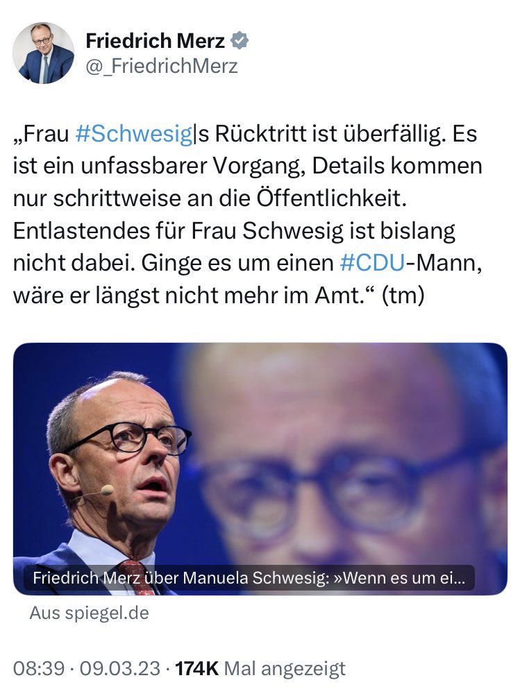 Herr Spahns Rücktritt ist überfällig. Es ist ein unfassbarer Vorgang, Details kommen nur schrittweise an die Öffentlichkeit. Entlastendes für Herr Spahn bislang nicht dabei. Da es sich um einen CDU-Mann handelt, 
WARUM IST SPAHN IMMER NOCH IM AMT?
#SpahnUntersuchungsausschuss