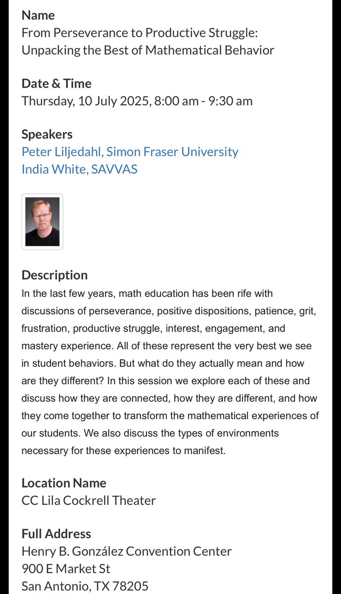 Indispeaknteach's tweet photo. 🌟 Exciting news! Planning to attend CAMT? Join Peter and me for the opening session as we dive into the fascinating topic of productive struggle! Don’t miss your chance to win fantastic door prizes! This is an event you won’t want to miss! 🎉📚 #drindiawhite #grit #BTC #camt25 https://t.co/Yj4wFci263