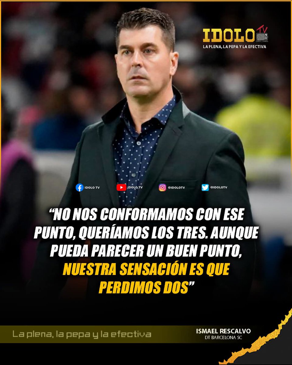 Rescalvo quería los tres puntos‼️