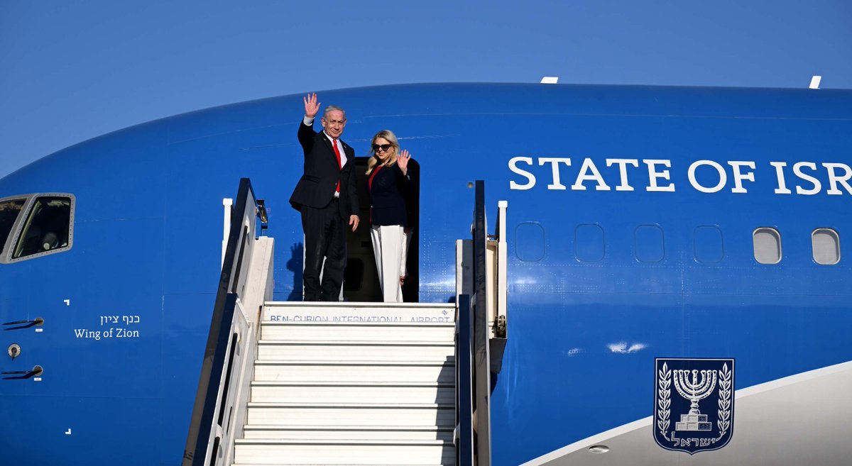 Prime Minister Benjamin Netanyahu, today:

"I am now departing with my wife on a very important visit to Washington to meet with <a href="/POTUS/">President Donald J. Trump</a> <a href="/realDonaldTrump/">Donald J. Trump</a>. This is my third visit with the President since he was elected over six months ago. 

gov.il/en/pages/event…