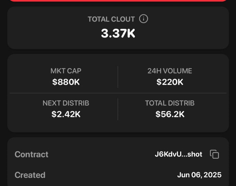 The countdown is on—<a href="/shoutdotfun/">Shout</a> is about to take a snapshot, and the top 25 on the $SHOUT leaderboard will split a solid $2400 in rewards.

This isn’t just about today’s leaderboard—it’s about showing up and stacking value with every $SHOUT you drop.

Didn’t crack the top 25? No