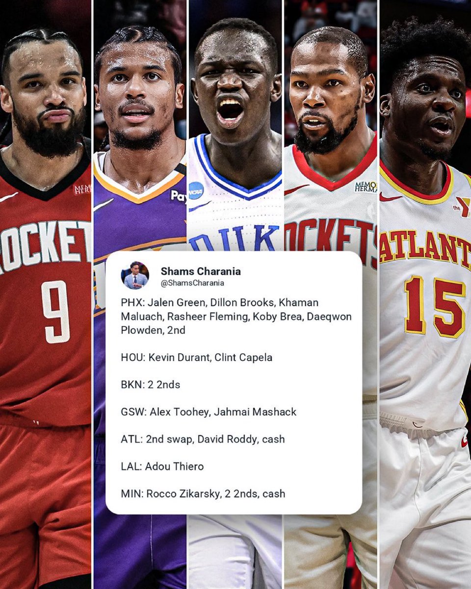 The first seven-team trade in NBA history: