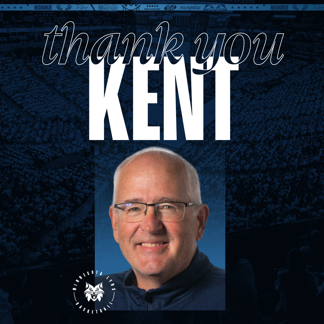Congratulations on retirement, Kent! 

Kent Youngblood has been covering the Lynx since 2013 with the Minnesota Star Tribune. We are grateful for his dedication, passion and unwavering support.

Thank you, Kent, for your significant contributions to our organization.