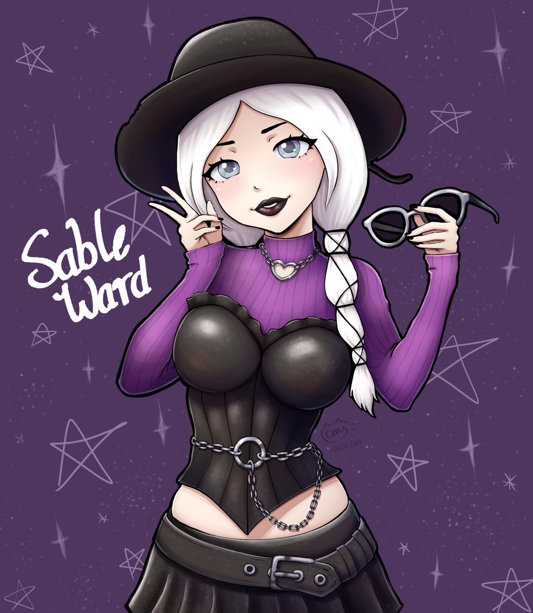 Sable Ward - Dead by Daylight 💜🖤
#dbd #dbdfanart #DeadbyDaylight