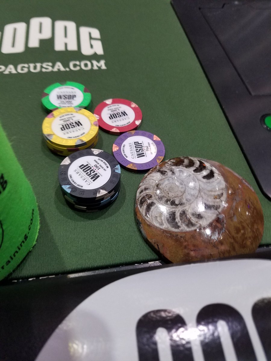 FossilMan's tweet image. Here we go, feeling good, just a little stuffy.  Ready to crush day 2abc @WSOP #MainEvent #trailblazerpokertour #tch #tchsocial, #texascardhouse, #hijackpoker