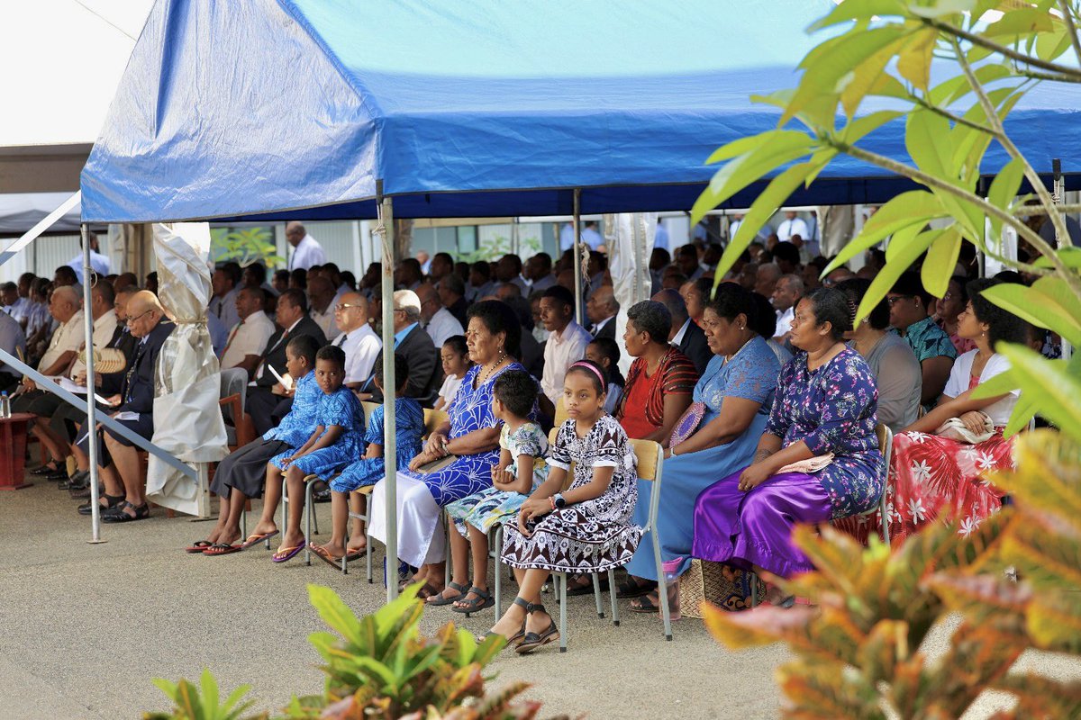 The Fiji Navy kicked off its 50th anniversary celebrations with a commemorative church service yesterday. RFMF Padre Major Tunidau urged Navy members to stay anchored in purpose, faith &amp; integrity. Despite challenges over 5 decades, his message was clear: learn, have faith &amp; move