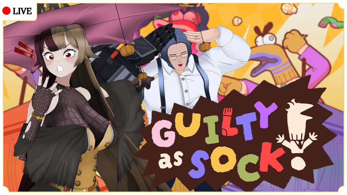 MageHouse 🎃🖤⚙️ | (@mage_house) on Twitter photo Bwam bawm bwaaaamm!!
It's a he said, she said, bun said, done said kinda sitch up in this bish🔥
...
Anyway we're playing Guilty as Sock with <a href="/PeytopBeBop/">Peytopskiddlybop | ENVtuber |</a> <a href="/JellyjessB/">JellyJessBeans 💫🦊 ⭐️ Magical Girl Fox Vtuber⭐️</a> <a href="/ShadowtheWiz/">ShadowtheWizard Vtuber</a> & <a href="/magi_shinobi/">Shinobi_Magi</a>~! Join the jury and decide our fate!
Twitch.tv/MageHouse #vtuber Bwam bawm bwaaaamm!!
It's a he said, she said, bun said, done said kinda sitch up in this bish🔥
...
Anyway we're playing Guilty as Sock with <a href="/PeytopBeBop/">Peytopskiddlybop | ENVtuber |</a> <a href="/JellyjessB/">JellyJessBeans 💫🦊 ⭐️ Magical Girl Fox Vtuber⭐️</a> <a href="/ShadowtheWiz/">ShadowtheWizard Vtuber</a> & <a href="/magi_shinobi/">Shinobi_Magi</a>~! Join the jury and decide our fate!
Twitch.tv/MageHouse #vtuber