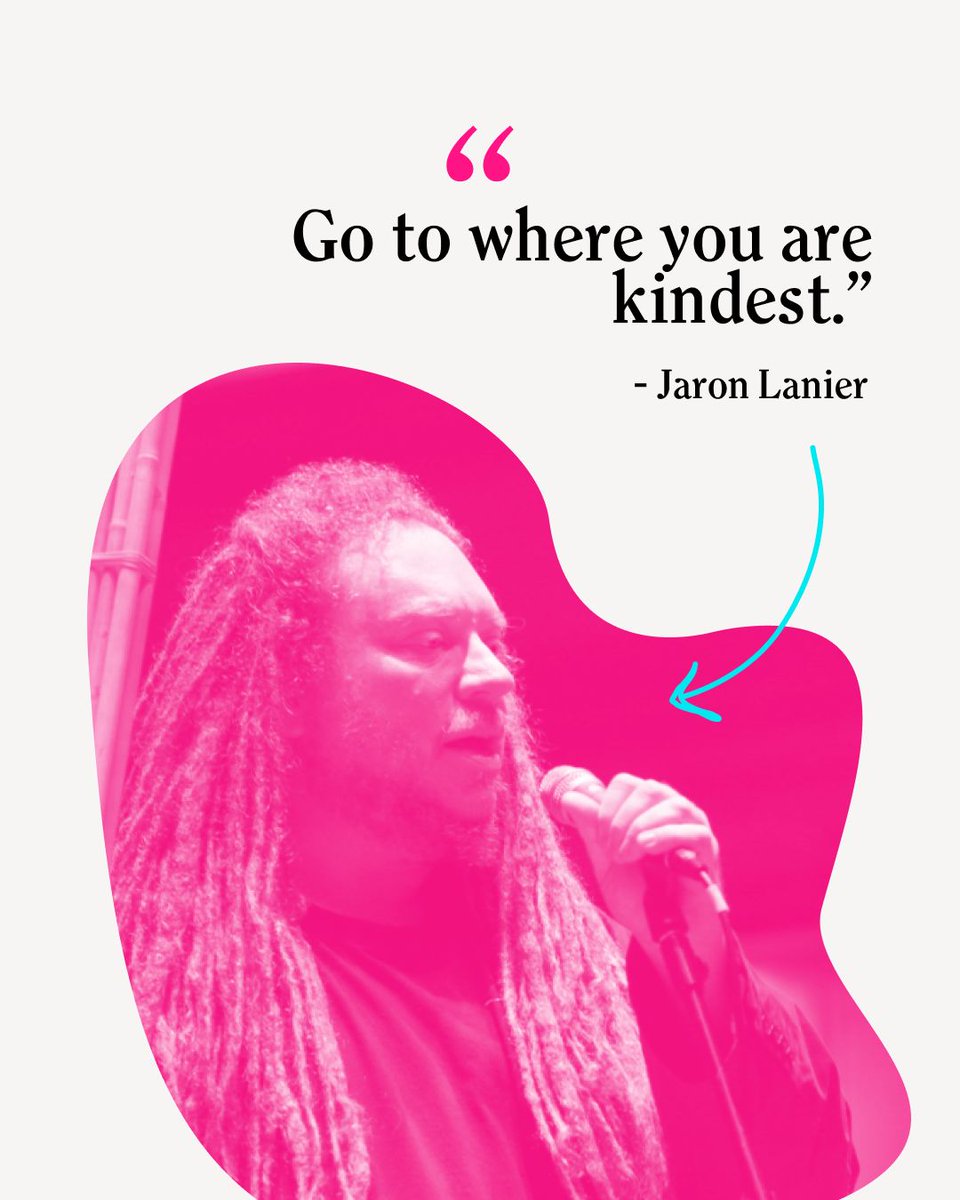 kindness.org (@kindness_org) on Twitter photo Computer scientist <a href="/Jaron_Lanier/">Jaron Lanier</a> elicits an intriguing query with his kind quote. He encourages people to prioritize environments where they can be their best selves.
Ponder if this is true in your own life & ask yourself how you can #choosekindness no matter the environment? Computer scientist <a href="/Jaron_Lanier/">Jaron Lanier</a> elicits an intriguing query with his kind quote. He encourages people to prioritize environments where they can be their best selves.
Ponder if this is true in your own life & ask yourself how you can #choosekindness no matter the environment?
