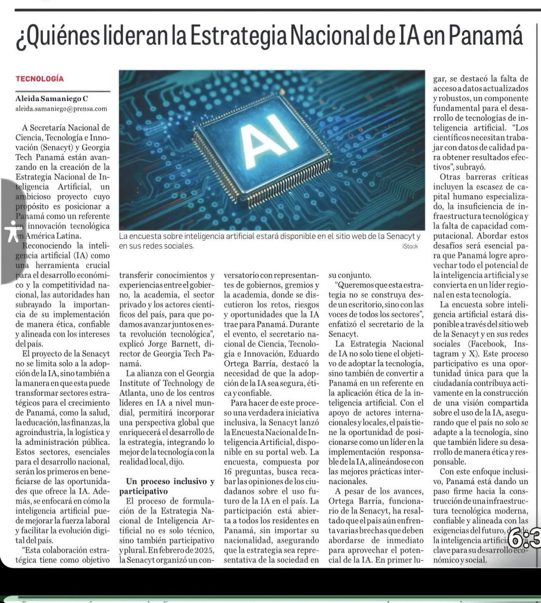 EOrtegaBarria's tweet image. Estrategia de Inteligencia Artificial!