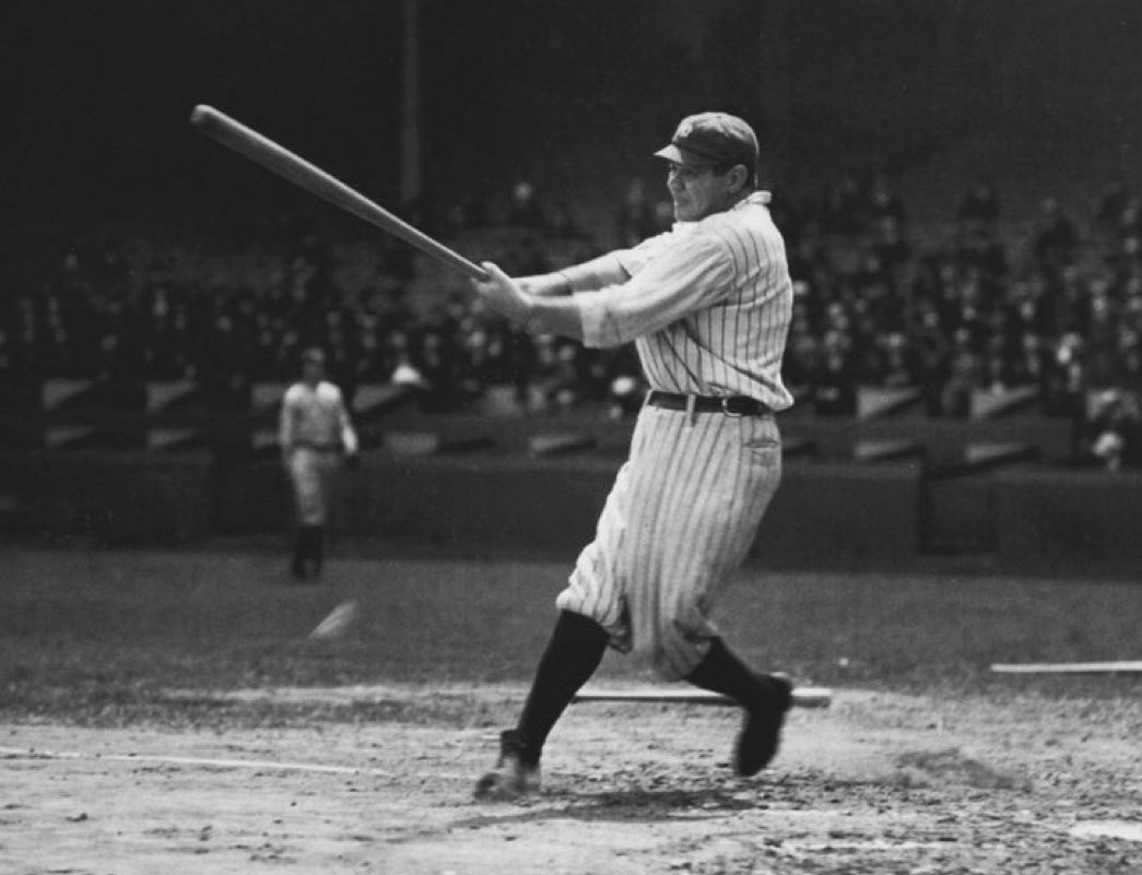 OfficialSportsW's tweet photo. Sports Fact: Babe Ruth was only a two-time All-Star. This is because the first MLB All-Star Game was not until 1933.

(📸: Transcendental Graphics/Getty Images) https://t.co/oNmixboxe5