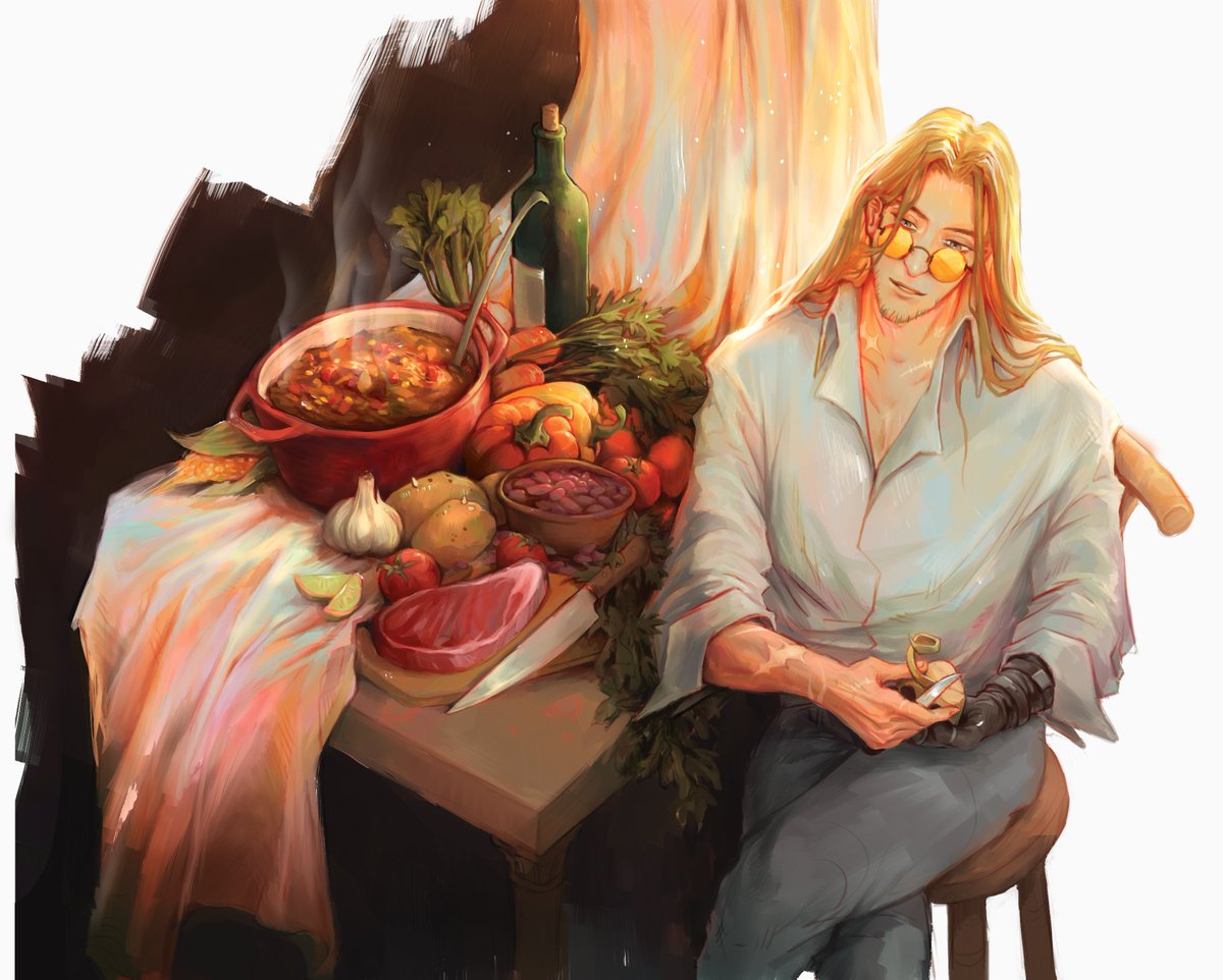 wolfholz_'s tweet image. these trigun zine pieces are almost a year old and i see so much i could change but i guess ill share them anyways #trigun