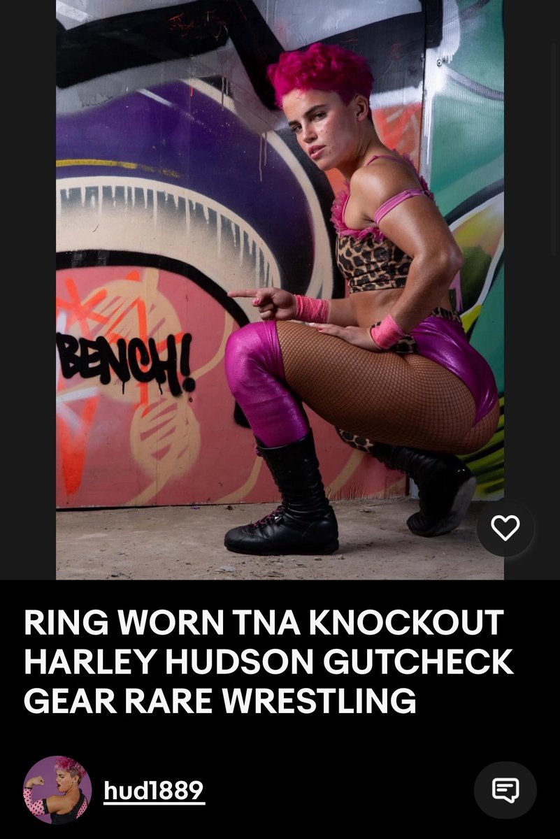 HARLEY HUDSON🧚🏼♀️ (@harleyhudsonx) on Twitter photo 🚨🚨🚨 AUCTIONING MY GUT CHECK GEAR THIS WEEK🚨🚨🚨
so very special to me !! 💕
ebay.us/m/S4ki1F 🚨🚨🚨 AUCTIONING MY GUT CHECK GEAR THIS WEEK🚨🚨🚨
so very special to me !! 💕
ebay.us/m/S4ki1F
