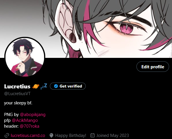 LucretiusVT's tweet image. aku bisday