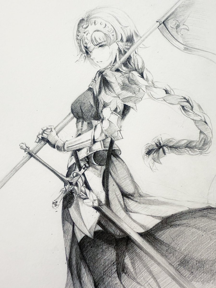 KNanDraw's tweet image. Jeanne d’Arc