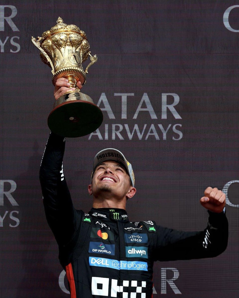 they were calling you washed Mr. Norris
they were calling you mentally unfit to take the fight to Piastri Mr. Norris
they were calling you a bottle Mr. Norris
they were turning their backs on you Mr. Norris

AND WITH A FAULTLESS DRIVE, THIS. IS. HOW. YOU. BOUNCE. BACK.