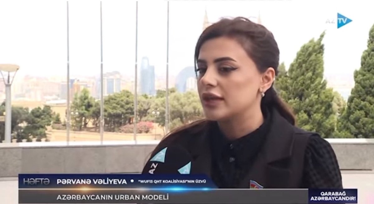 parvanaveliyeva's tweet image. Interview on the World Urban Forum, 13th session and Azerbaijan’s bold commitment in hosting such a high level international platform for sustainable and resilient urban planning and development…
#Aztv #Həftə #WUF13