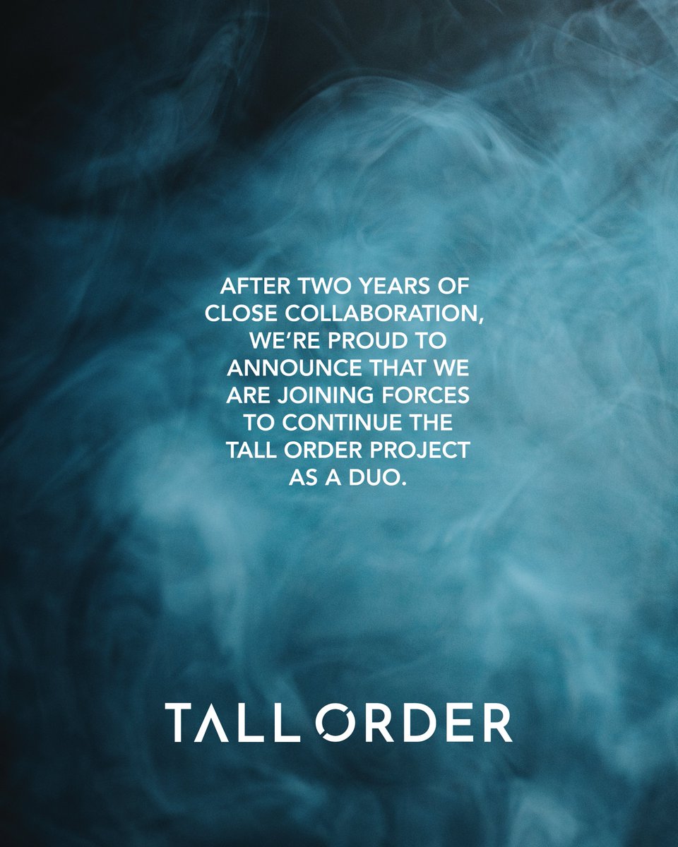 TALL ORDER tweet media