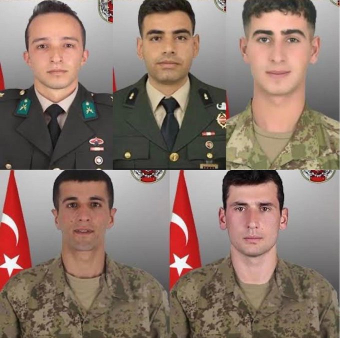 Pençe-Kilit Harekâtında Şehit Düşen Mehmetçiklere Saygı