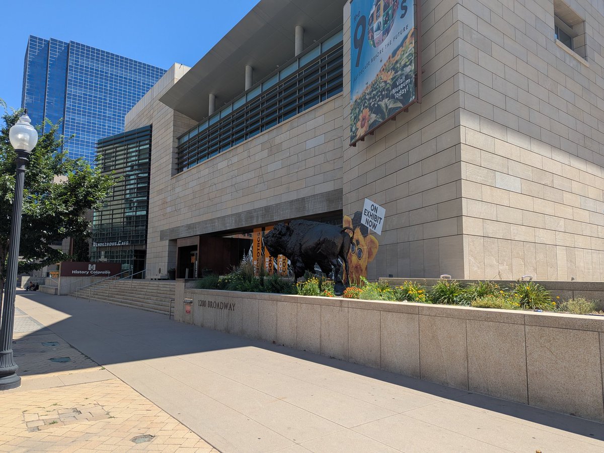 BrentHBaker's tweet image. Sunday afternoon visit to History Colorado Center in Denver. Lots of focus on misdeeds and mistreated people, including native Americans, Mexicans, gays, Chinese and interned Japanese.