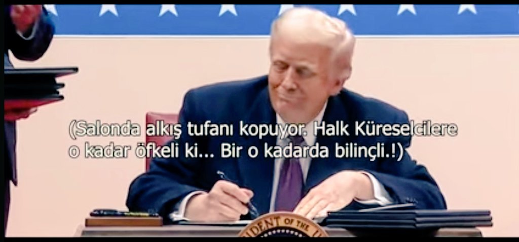 Maalesef Türkiye başaramadı!
Küreselci dayatmasına
mağlup olduk!
Amerikan ekonomisi 
bizden çok daha güçlü!
Bizden çok daha zenginler!
Başlarına örülecek çorapları karşılayabilme kapasiteleri
çok daha fazla!