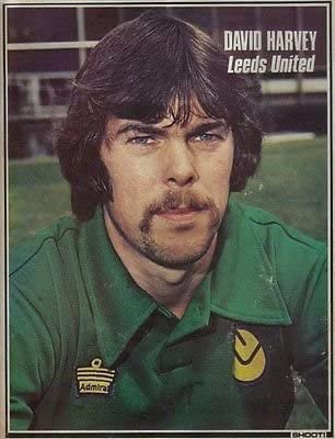 Leeds United’s David Harvey 
Voted the best goalkeeper at the 1974 World Cup.
#lufc