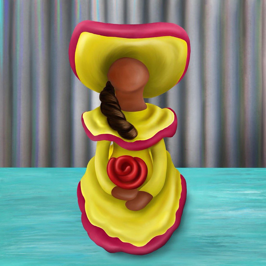 𝐌𝐮𝐧̃𝐞𝐜𝐚 𝐬𝐢𝐧 𝐑𝐨𝐬𝐭𝐫𝐨, inspired by the traditional faceless dolls of Dominican culture, represents collective identity and unity, going beyond individual traits.

This piece is my 'genesis' on OBJKT and is currently listed on secondary for ONLY 50 tezos (~= $26.35