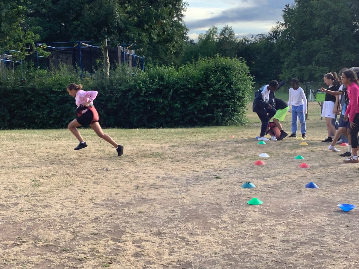 SSPP_Primary's tweet image. The final evening activity saw a split between Mini-Olympics and Aeroball. The Olympics had some traditional events like discus &amp;amp; shot put, and then some lesser known ones such as run 1 way like you’ve won the lottery and 1 way like you’ve lost your ticket! #Condover2025 #SSPP