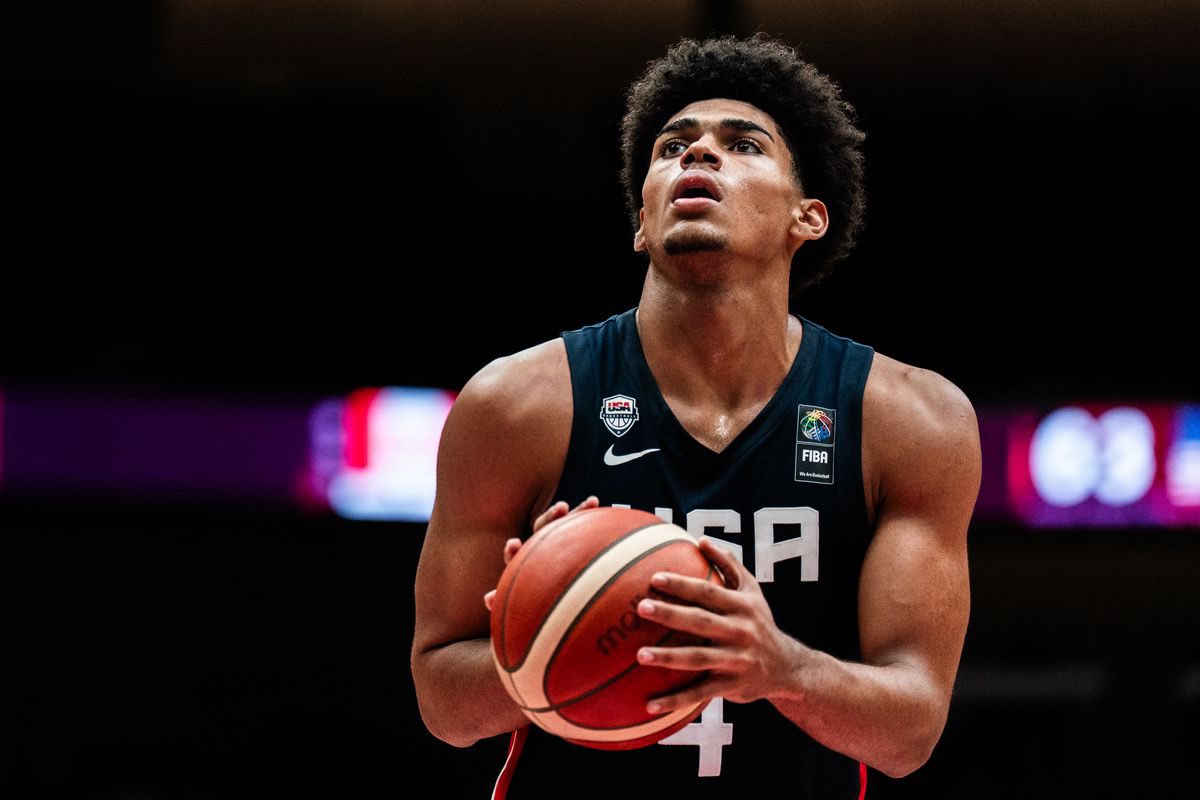 Koa Peat in the FIBA U19 World Cup Final today #BearDown :

12 PTS
9 REB