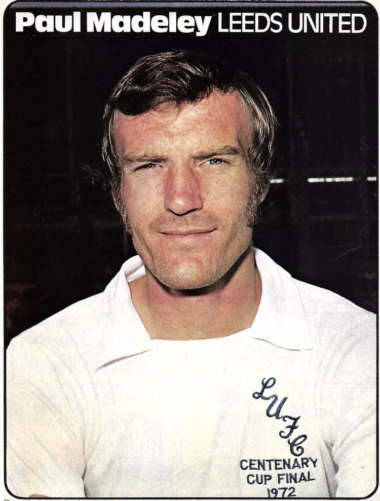 Leeds United’s Paul Madeley 
The Rolls Royce of Elland Road 
#lufc