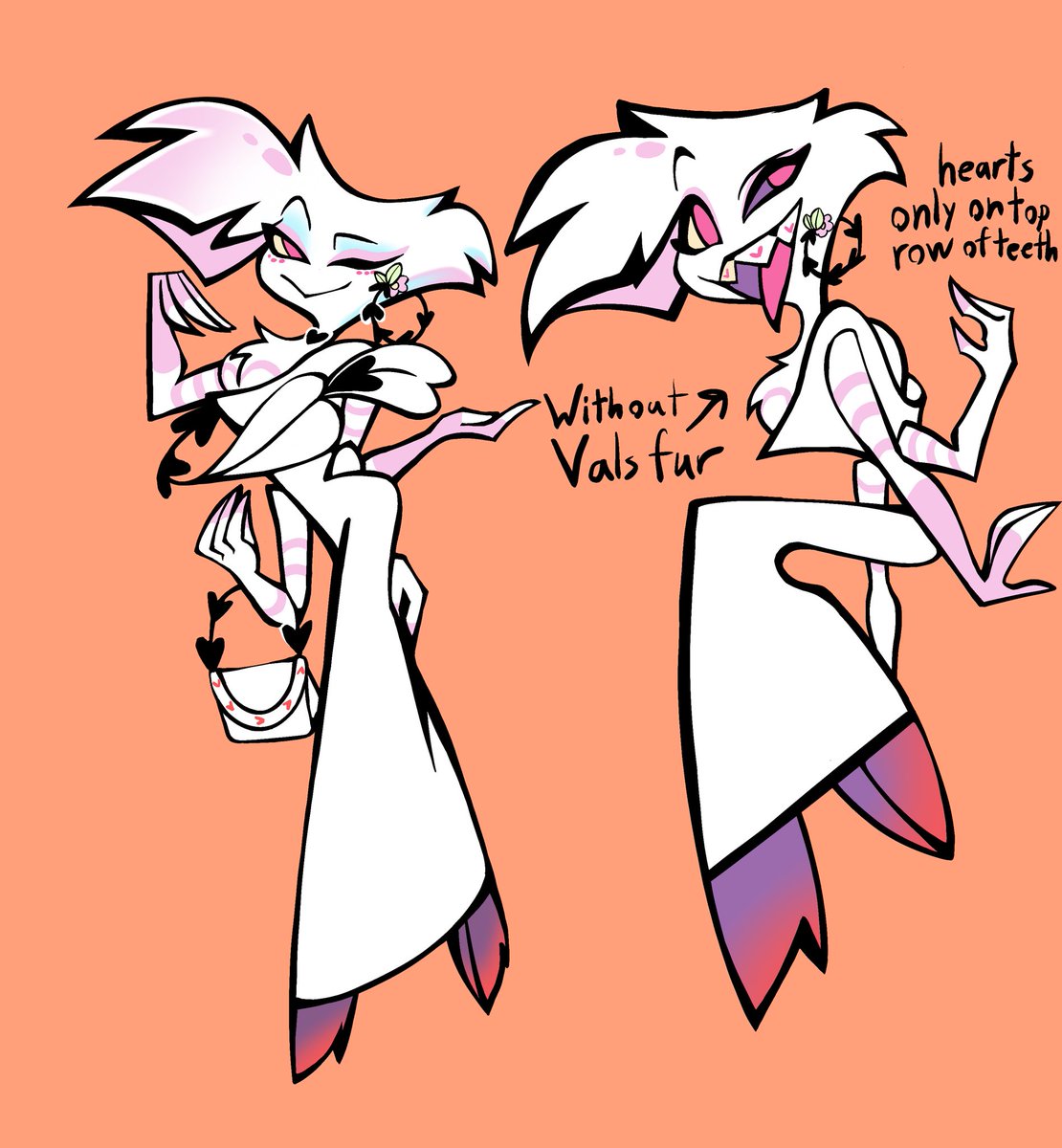 Whoever draws this clothing design I’ll draw something for you. Quote retweet with the art then comment what you want me to draw on my post, ill draw something of equal effort as yours ❤️ #angeldust #HazbinHotel #hhangeldust