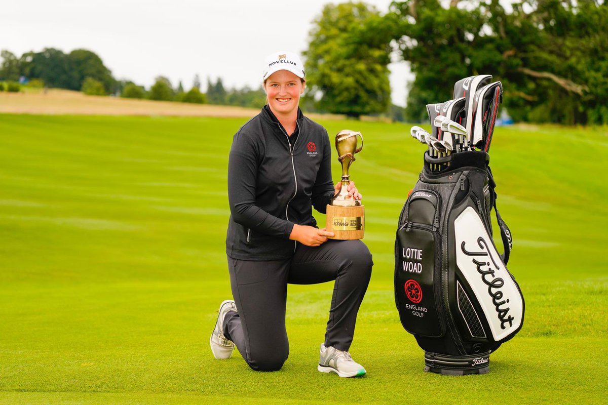 LottieWoad's tweet image. A week to remember in Ireland! 🇮🇪
Super happy to win the KPMG Women’s Irish Open (-21) 🏆
Thank you @KPMGWomensOpen @LETgolf for an amazing event, and to everyone for the support all week!!