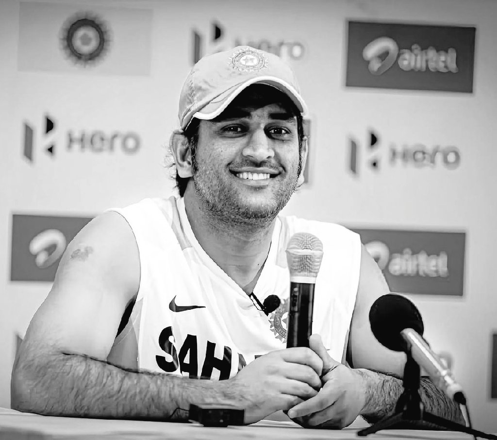 sabirjr17's tweet image. Thank you, for teaching me to believe in myself even when all paths seem closed,for teaching every Indian boy to dream without limits,for teaching me to hold onto hope until the very last moment of defeat,for teaching me to let go of sorrows.
Thank you,Mahendra Singh Dhoni.!!❤️